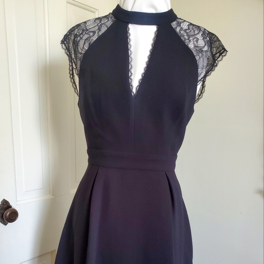Black cocktail dress